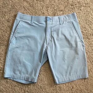 Under Armour Men's Sky Blue Flat Front Shorts